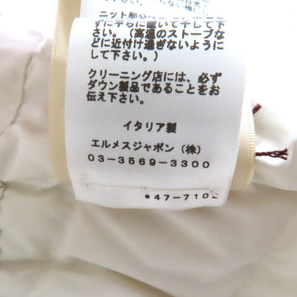 エルメス ポリエステル ダウン ベスト