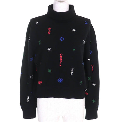 シャネル COCO マーク カシミア ニット セーター