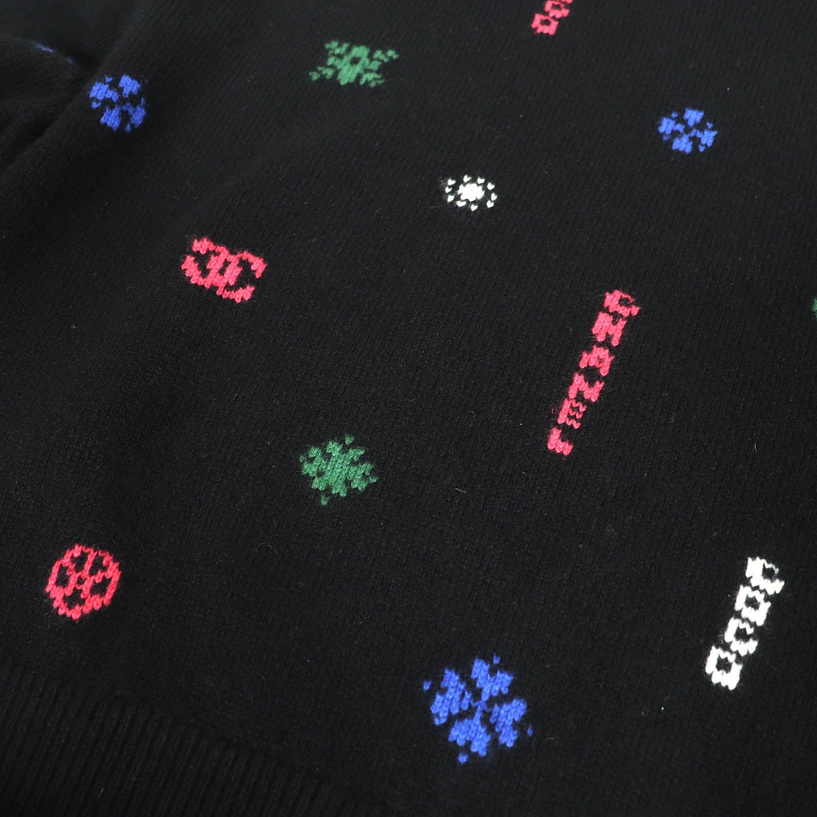 シャネル COCO マーク カシミア ニット セーター