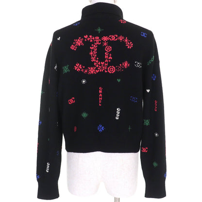 シャネル COCO マーク カシミア ニット セーター