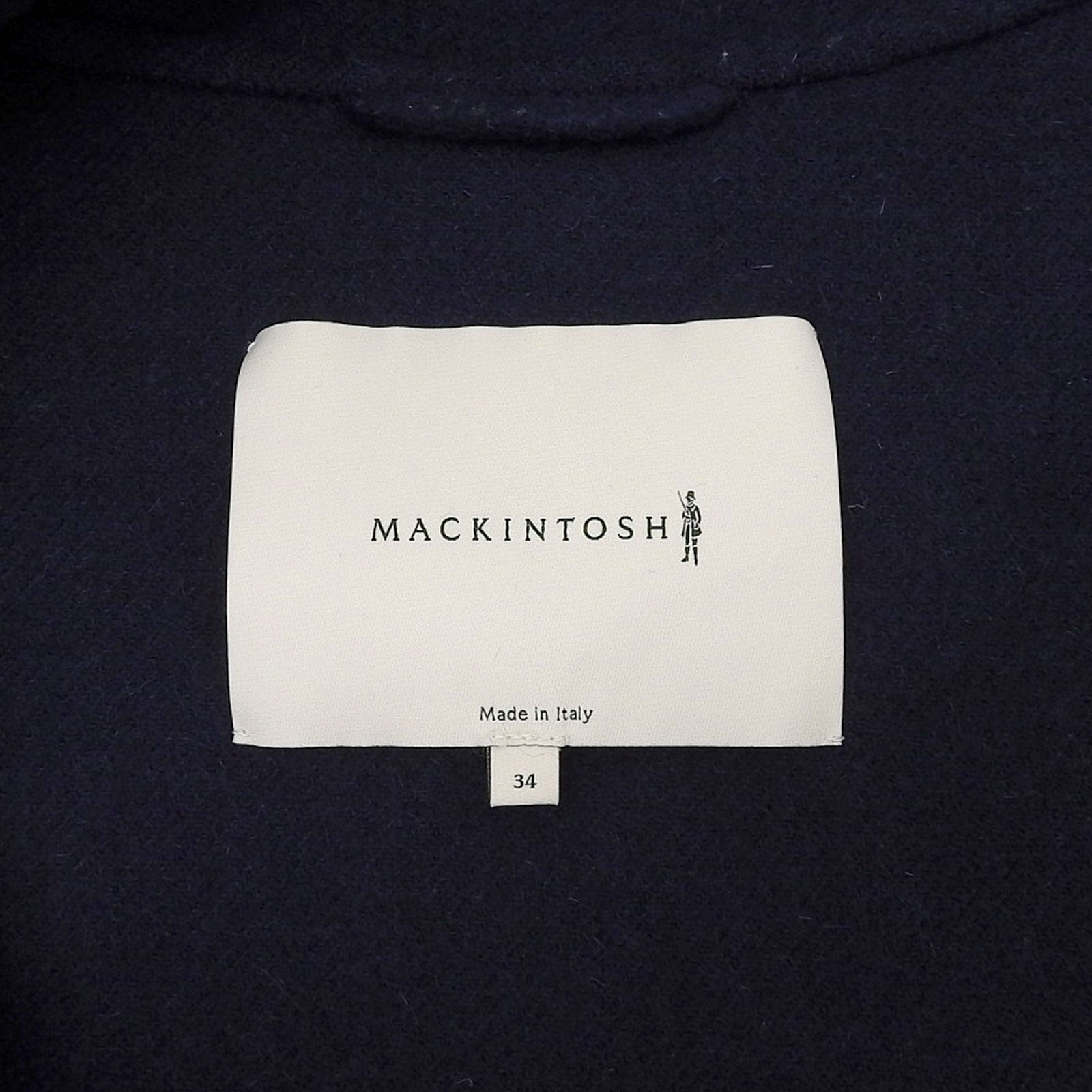 マッキントッシュ ダッフル ウール コート
