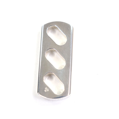 エルメス AG925 レザー キーリング