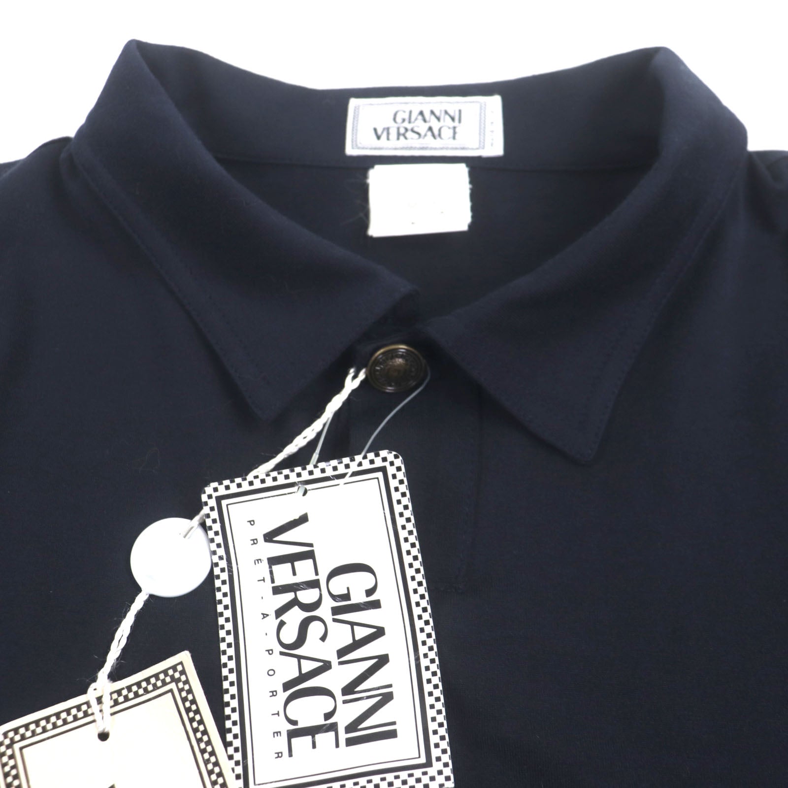 ジャンニ ヴェルサーチ コットン ポロシャツ