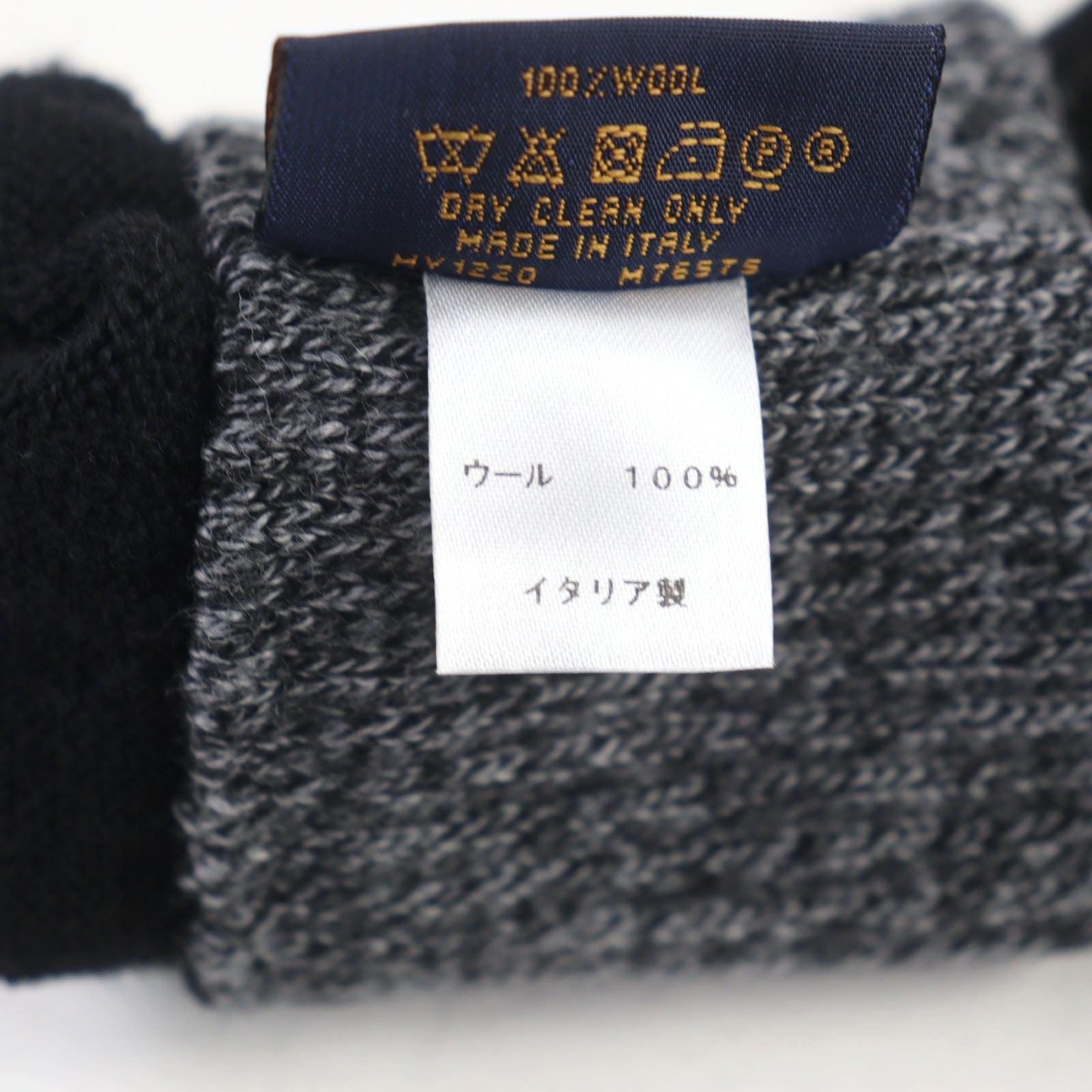 ルイ ヴィトン ゴン モノグラム ウール グローブ