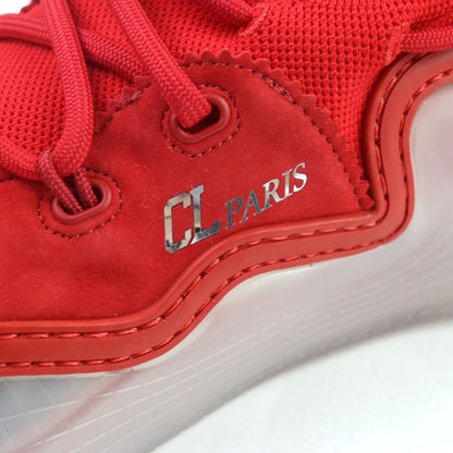 クリスチャン ルブタン アルポアドール ロゴ ラバー スニーカー