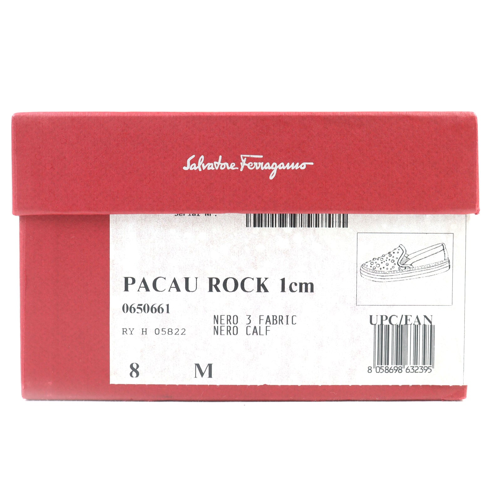 サルヴァトーレ フェラガモ PACAU ROCK ベルベット ローファー