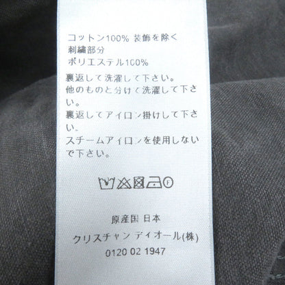 ディオール クチュール ロゴ パッチ 長袖 シャツ