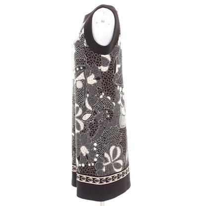 LEONARD FASHION ウール ワンピース