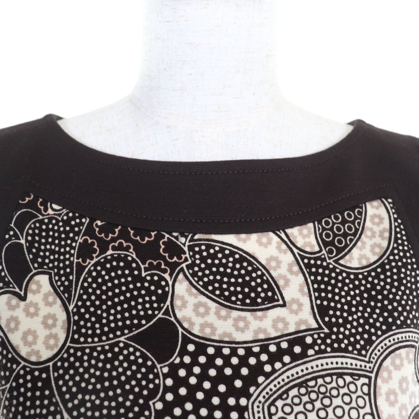 LEONARD FASHION ウール ワンピース