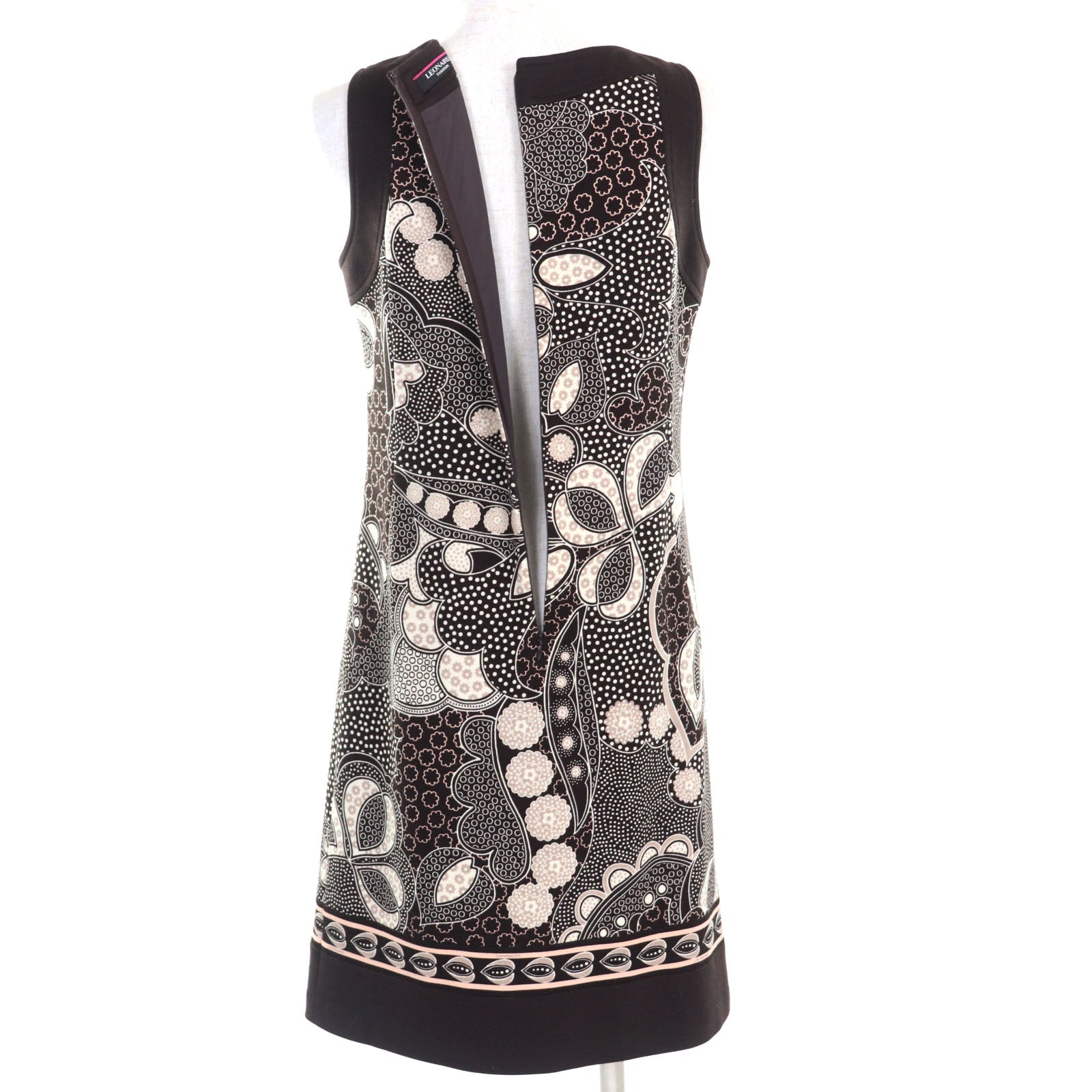 LEONARD FASHION ウール ワンピース