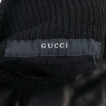 グッチ レザー カシミア ラインド グローブ