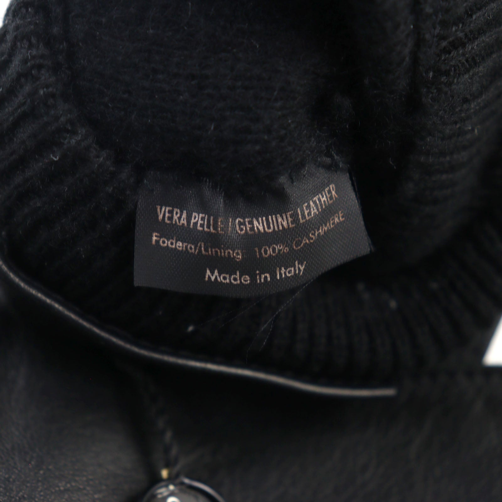 グッチ レザー カシミア ラインド グローブ