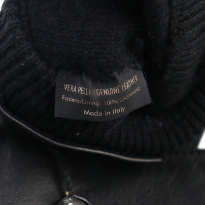 グッチ レザー カシミア ラインド グローブ