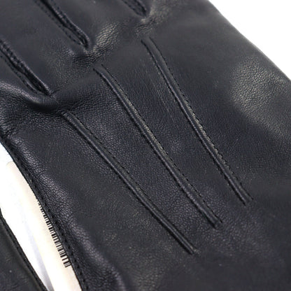 グッチ レザー カシミア ラインド グローブ