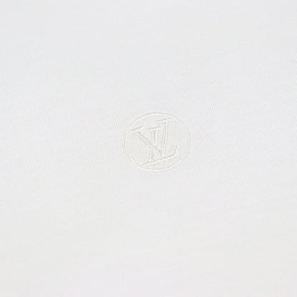 ルイ ヴィトン LV サークル ロゴ 刺繍 コットン Tシャツ