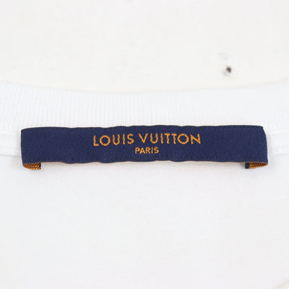 ルイ ヴィトン LV サークル ロゴ 刺繍 コットン Tシャツ