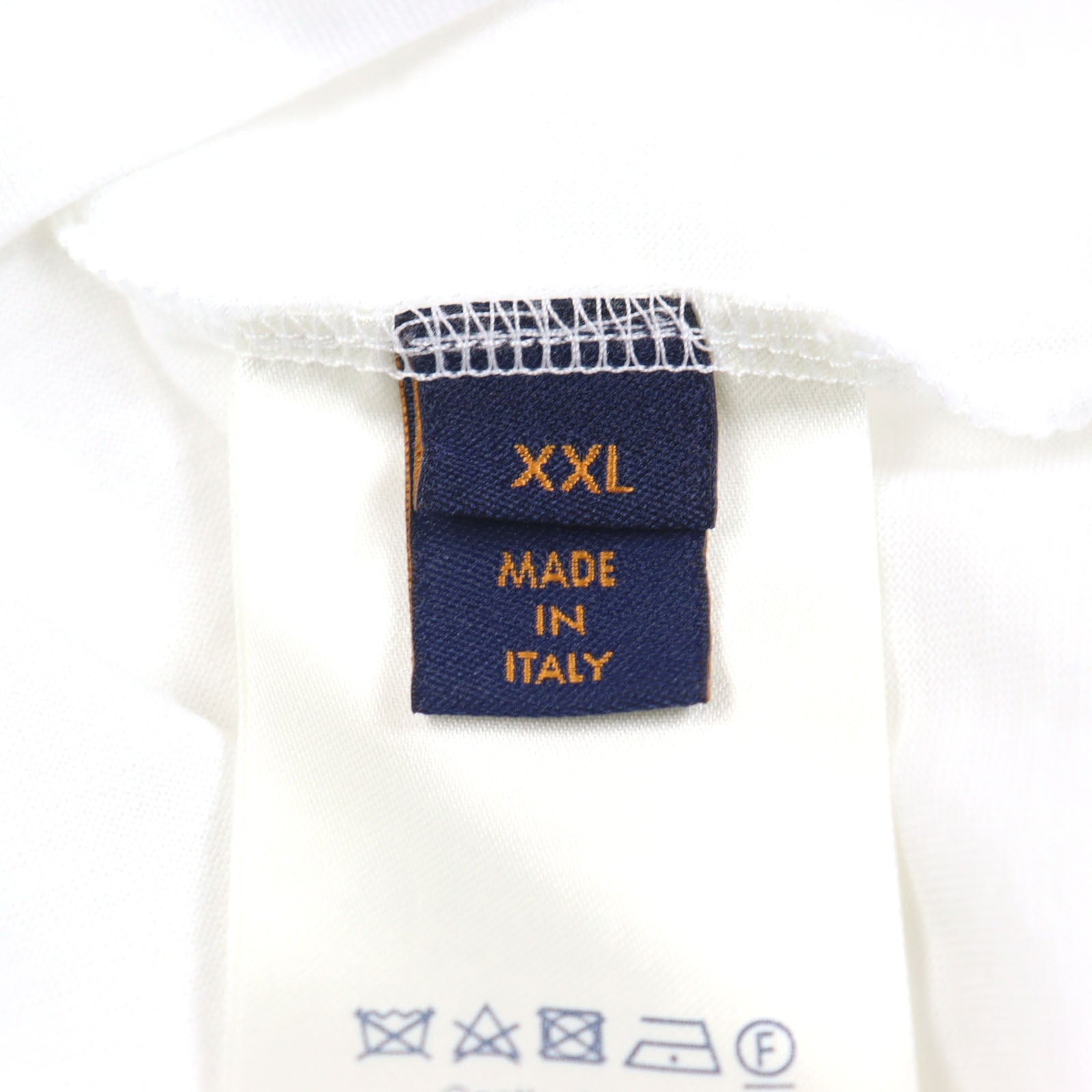 ルイ ヴィトン LV サークル ロゴ 刺繍 コットン Tシャツ