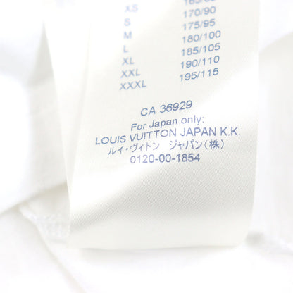 ルイ ヴィトン LV サークル ロゴ 刺繍 コットン Tシャツ