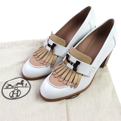 エルメス エリゼ レザー パンプス
