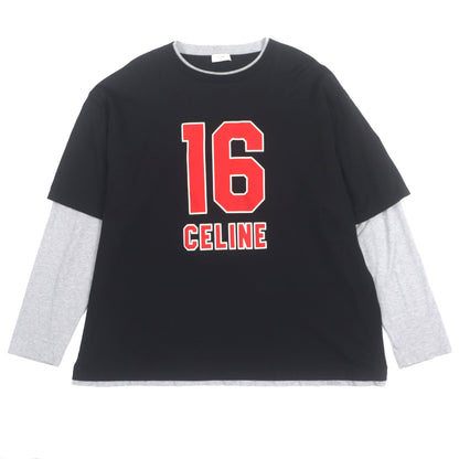 セリーヌ スケーター コットン ジャージー Tシャツ