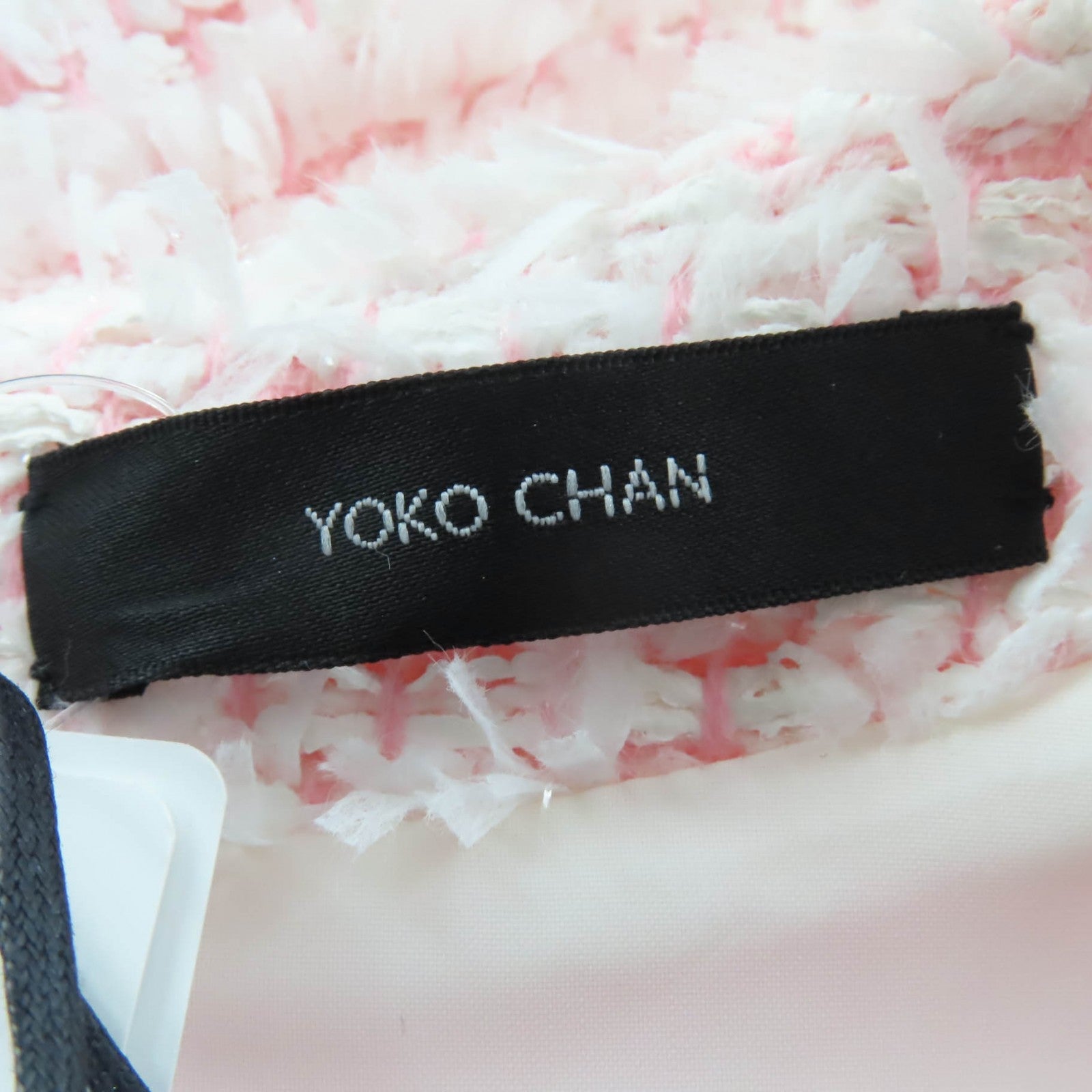 YOKO CHAN ツイードウールワンピース