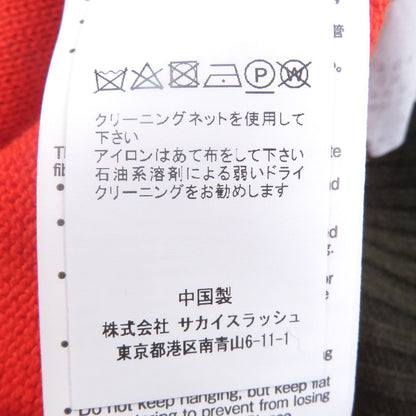 サカイ スタッズ カシミヤ ニットカーディガン
