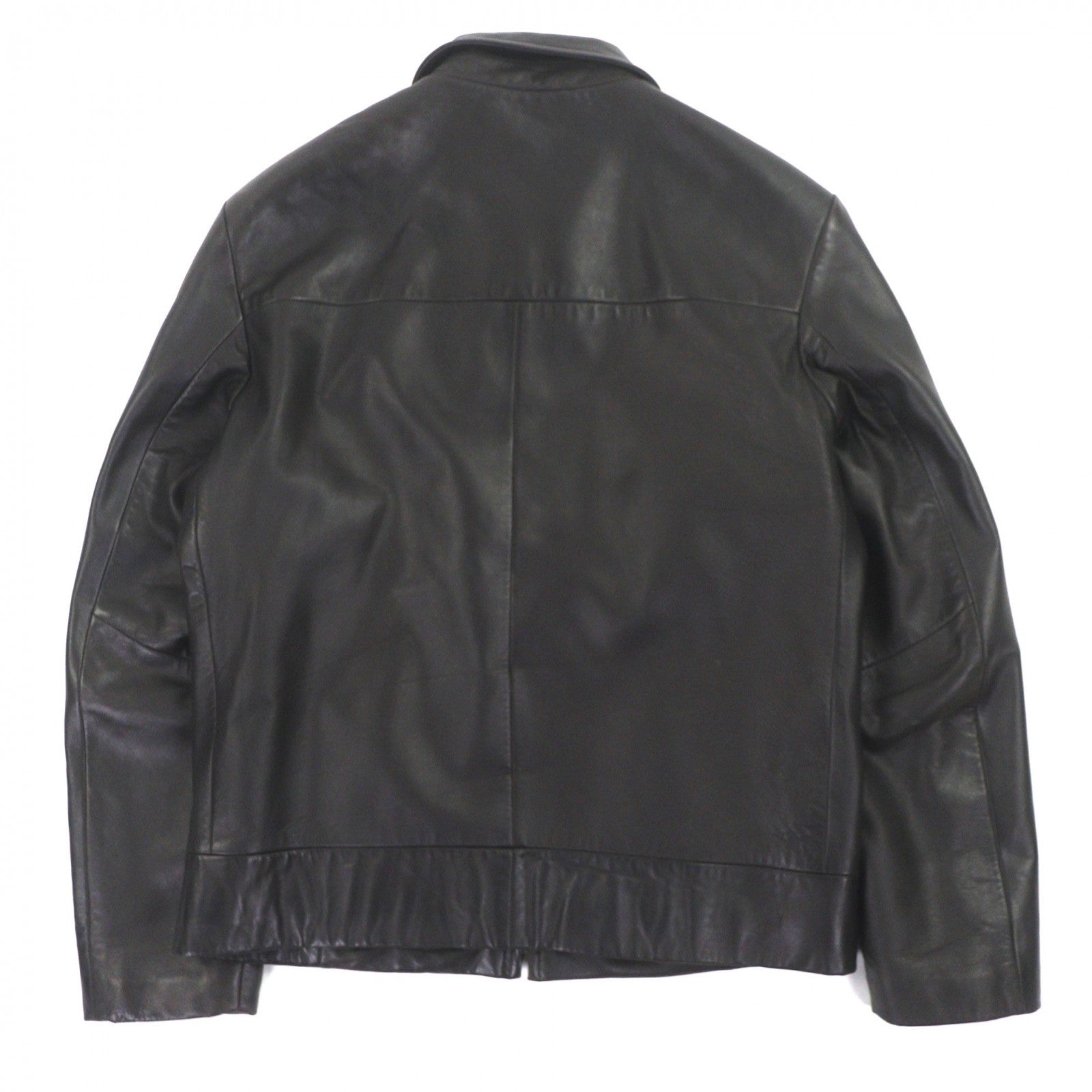 ヒューゴボス ラムレザー ジャケット