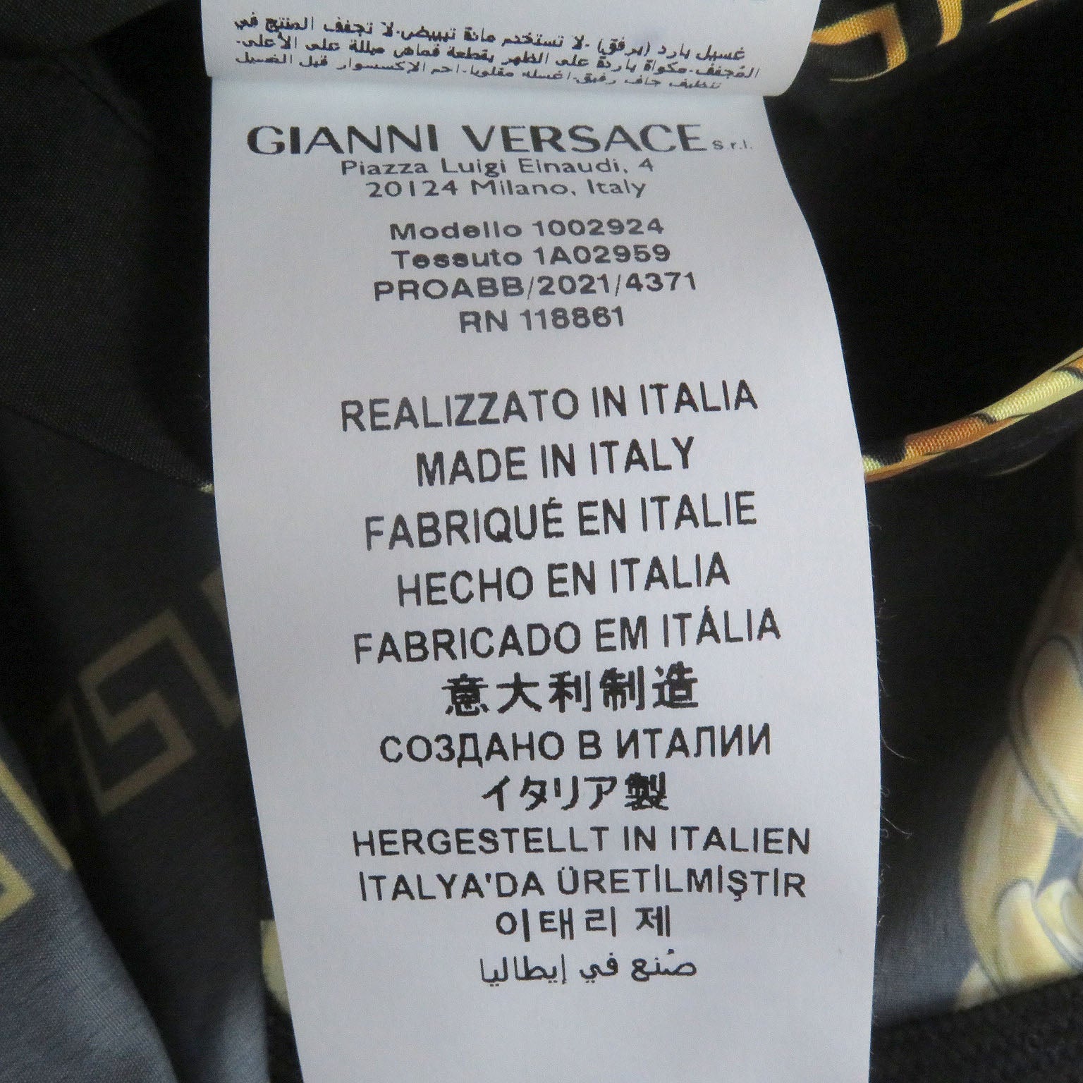 ヴェルサーチ メデューサ チェーン ブルゾン ジャケット