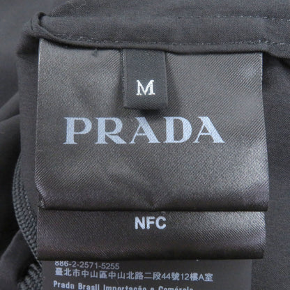 プラダ トライアングルモチーフ コットンブレンド 半袖シャツ