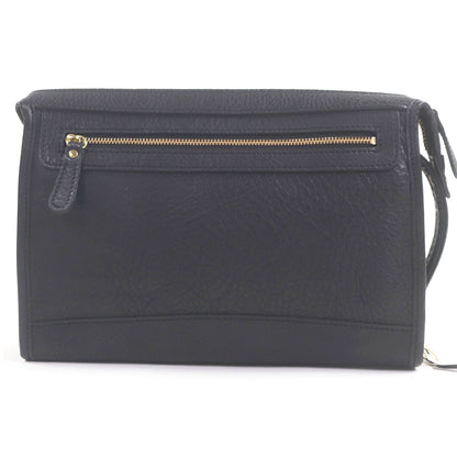 ポーター ヘリテージ ポーチ シュリンク レザー クラッチ バッグ