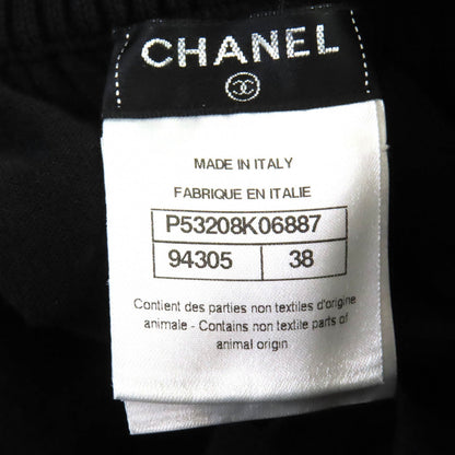 シャネル COCO マーク ワン ポイント フリル スカート