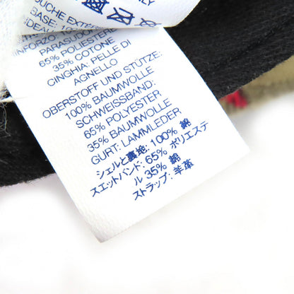 Supreme BURBERRY デニム ロゴ刺繍 キャップ