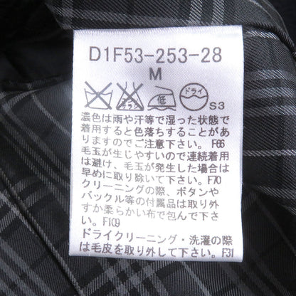 バーバリー ブラック レーベル ラビット ファー ダブル コート