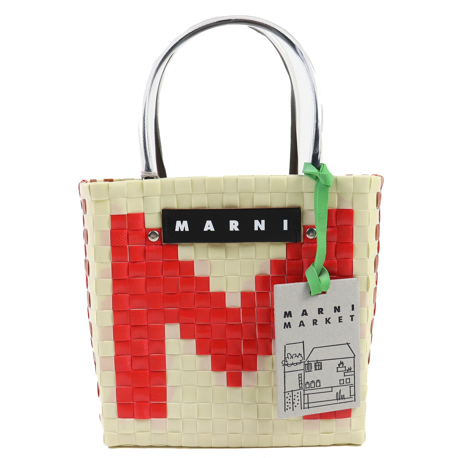 マルニ ミニ バスケット バッグ ハンドバッグ