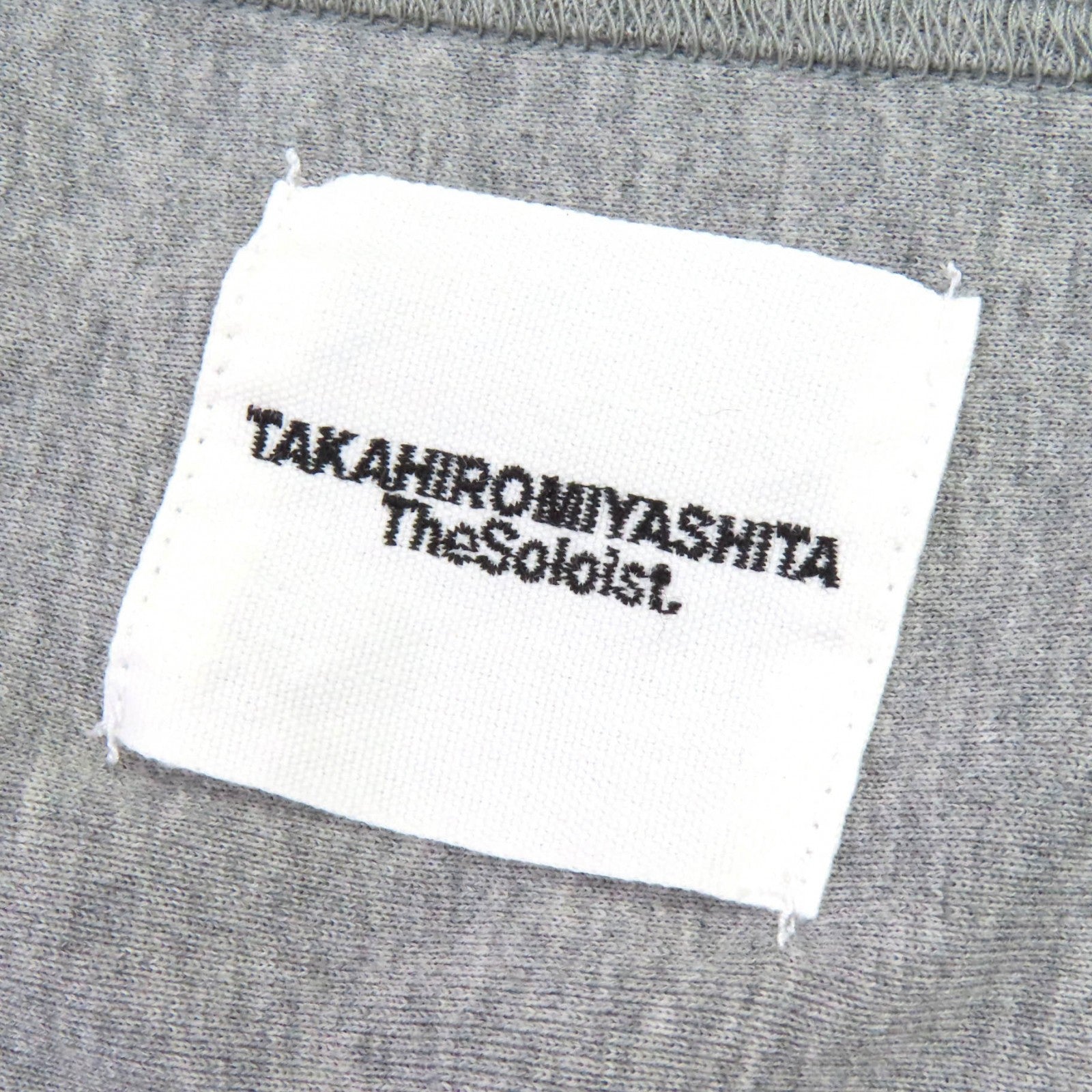 TAKAHIRO MIYASHITA The SoloIst. 長袖Tシャツ