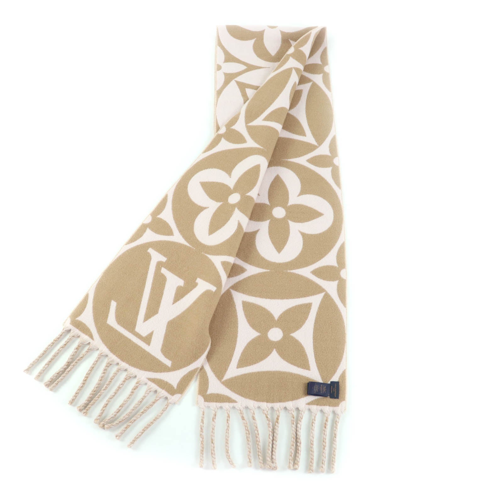 ルイヴィトン フライトモード ウール スカーフ