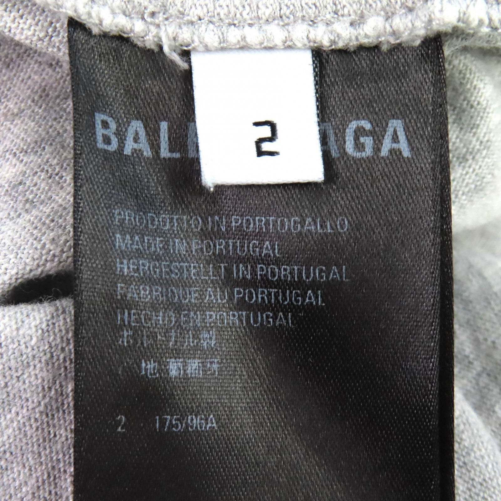 バレンシアガ コットン半袖Tシャツ