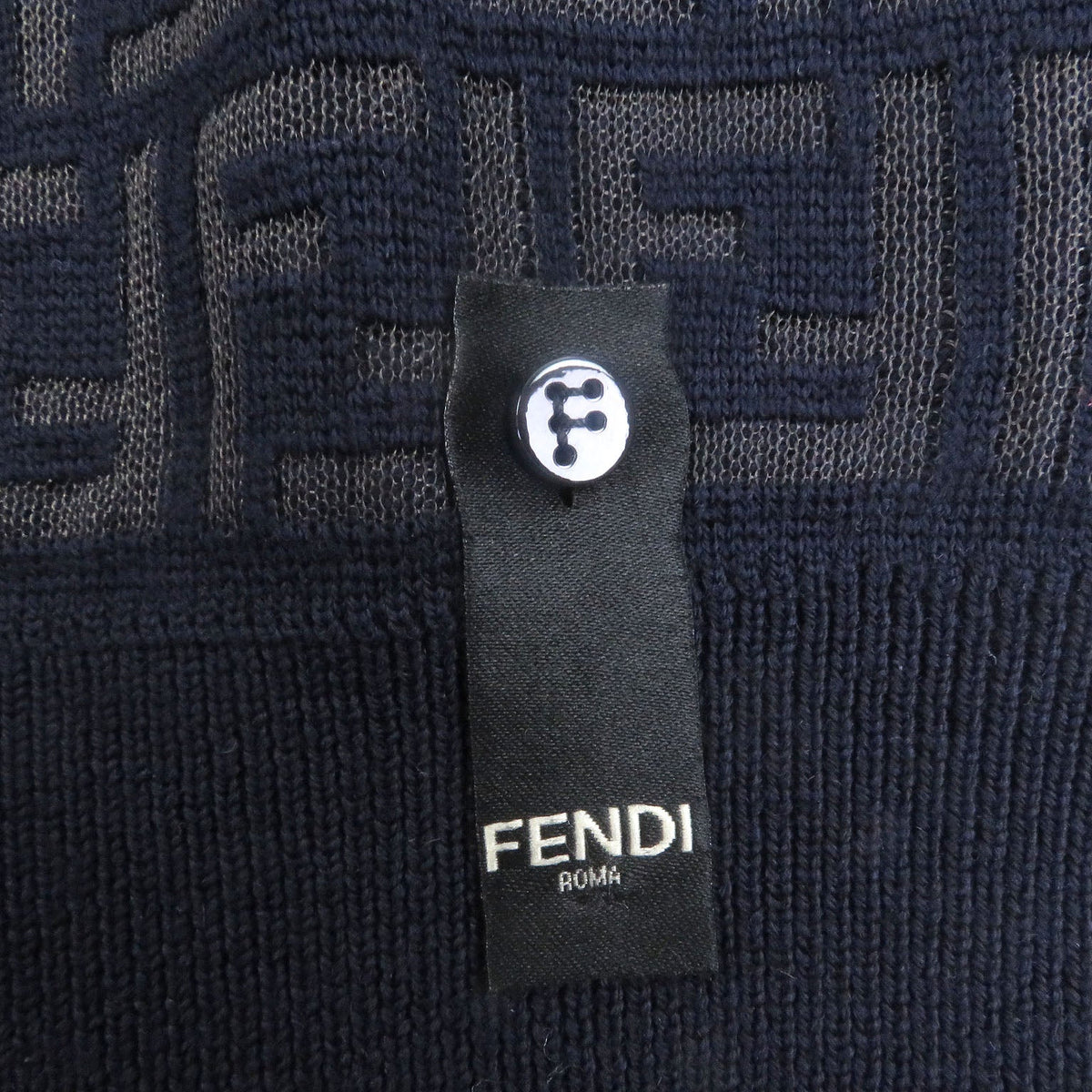 フェンディ FFロゴ ズッカ ウール ニット