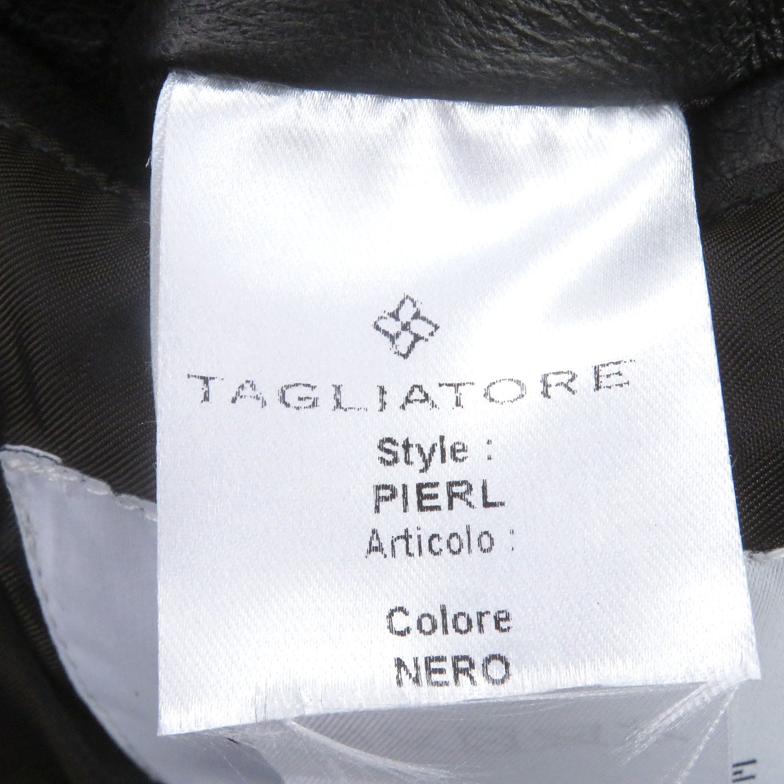 タリアトーレ PIERL Boutonniere ラムレザー ジャケット