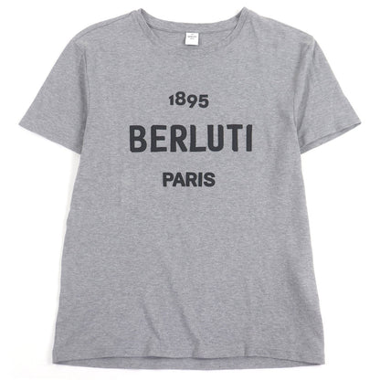 ベルルッティ ロゴパッチクルーネックTシャツ コットン Tシャツ