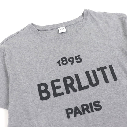 ベルルッティ ロゴパッチクルーネックTシャツ コットン Tシャツ