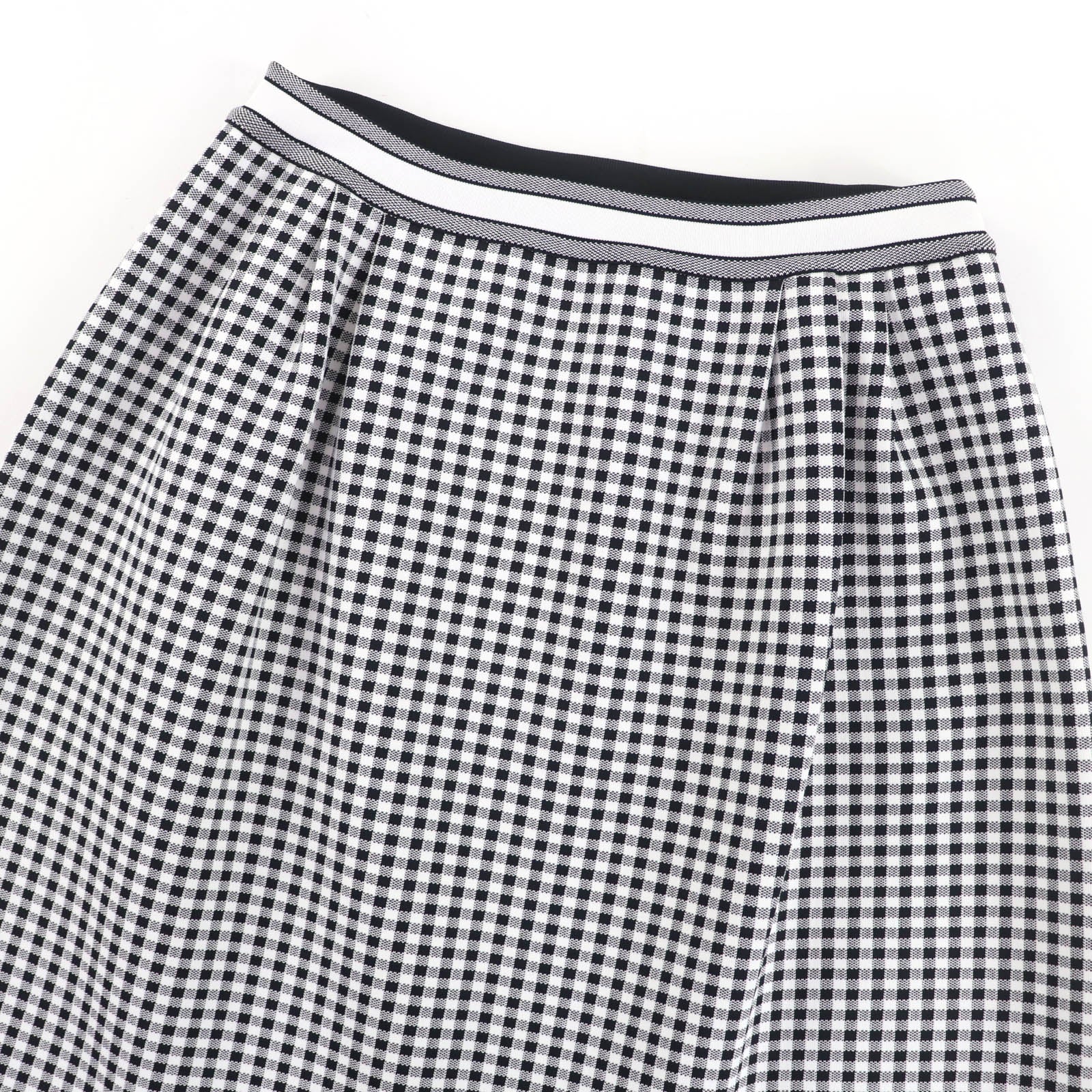 クリスチャンディオール Checkn Dior ギンガムチェックスカート