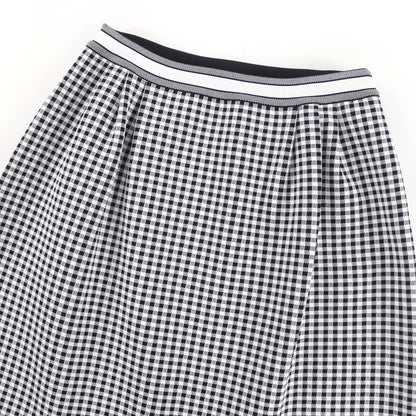 クリスチャンディオール Checkn Dior ギンガムチェックスカート