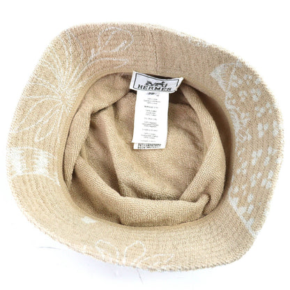 エルメス Gene Cotton Terry コットンハット 58