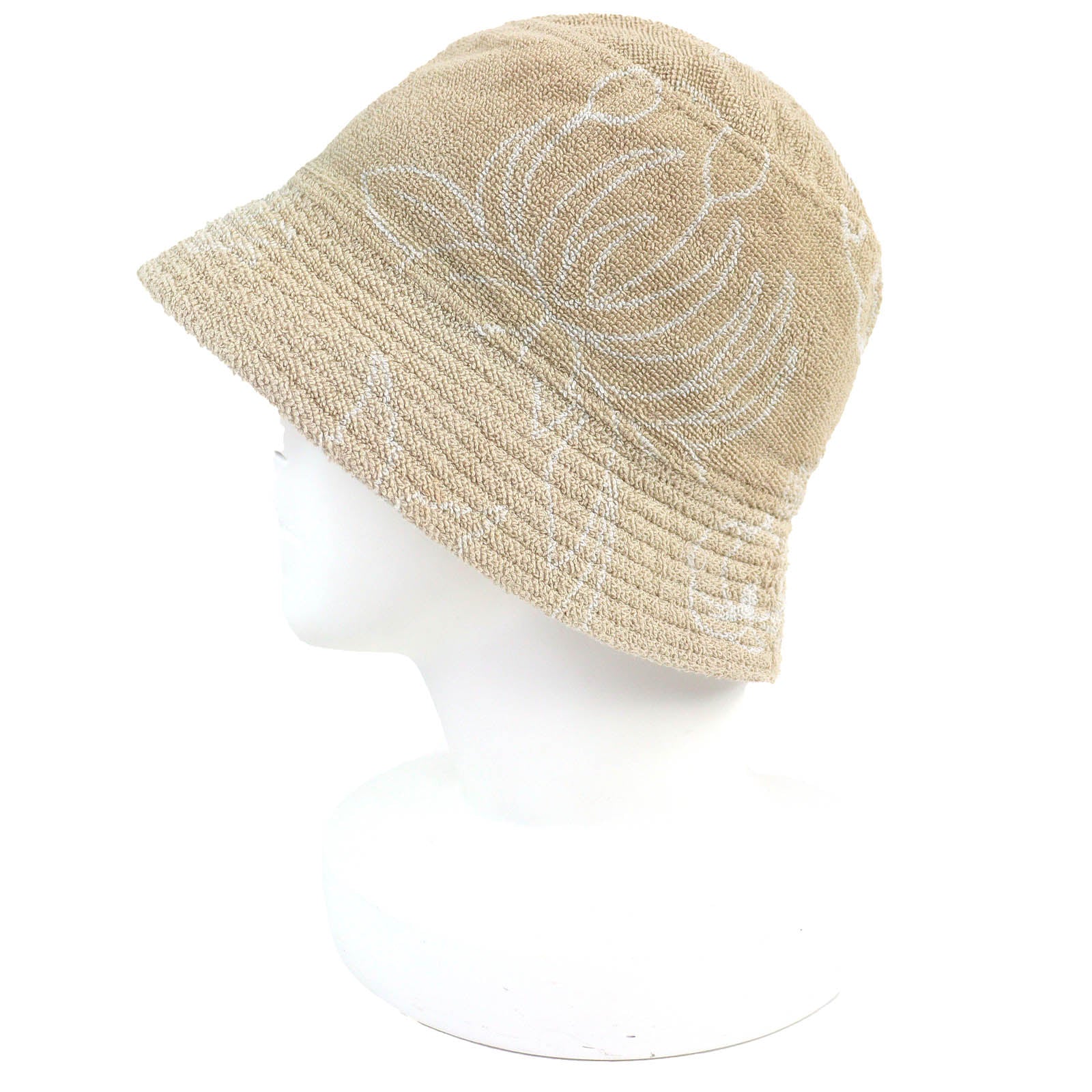 エルメス Gene Cotton Terry コットンハット 58