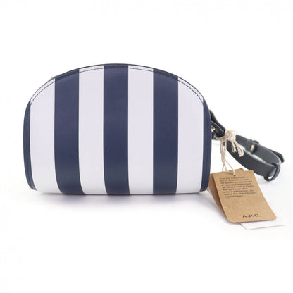 アーペーセー sac demi-lune レザー ショルダーバッグ