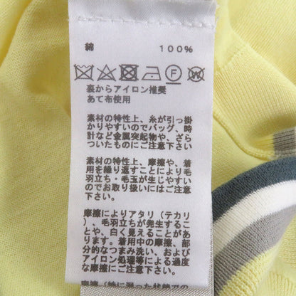 エルメス 半袖コットンニットポロシャツ S