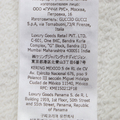 グッチアディダス コットンフーディー
