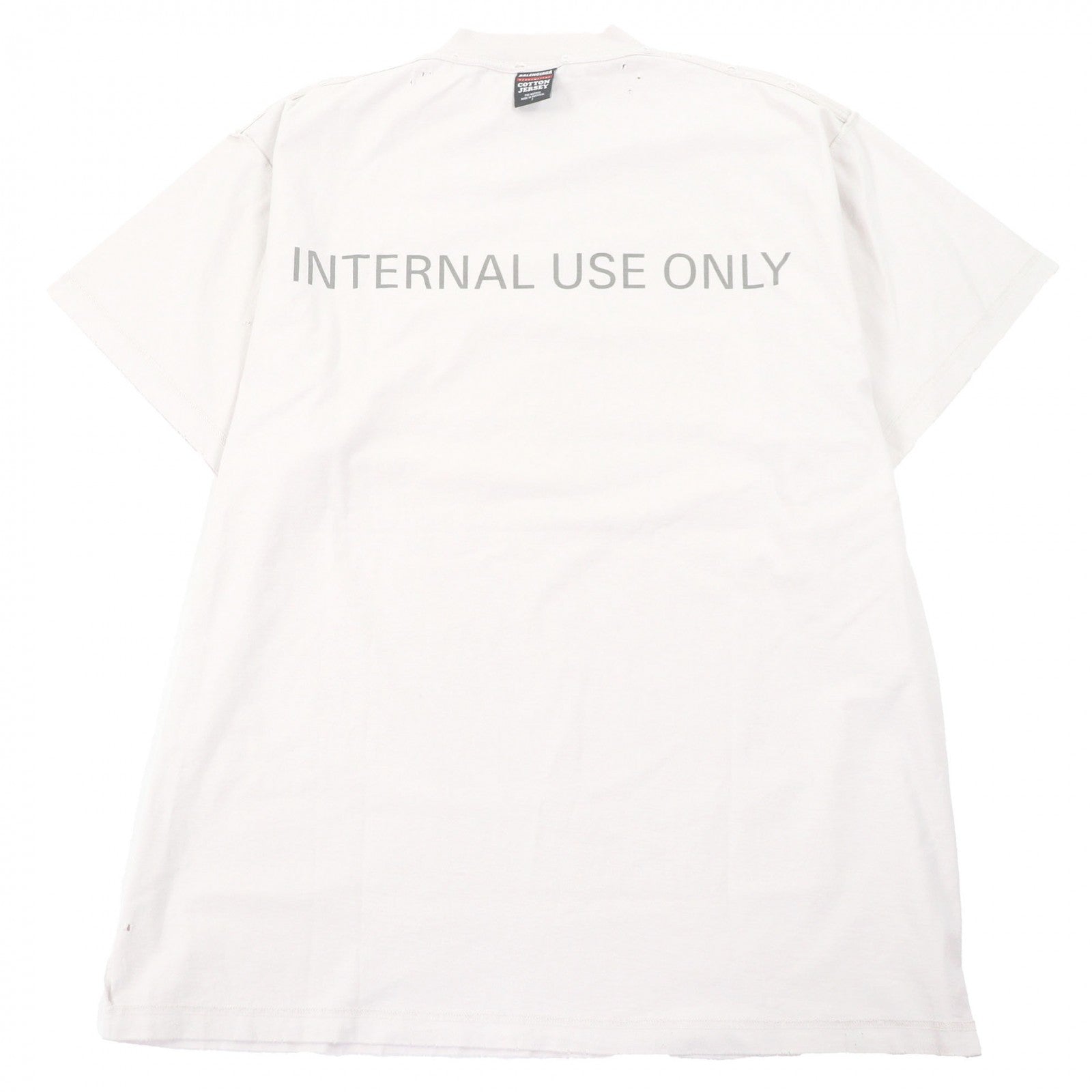 バレンシアガ コットン半袖Tシャツ