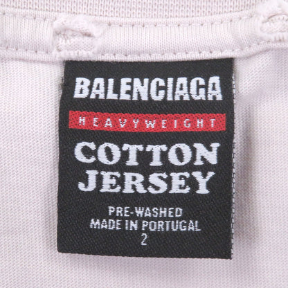 バレンシアガ コットン半袖Tシャツ
